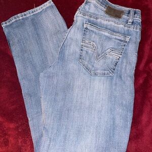 BKE Light Blue Straight Leg Jeans